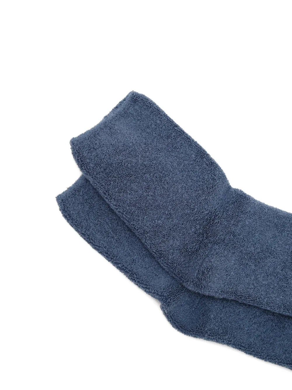 Baserange fluffy ribbed socks Blauw