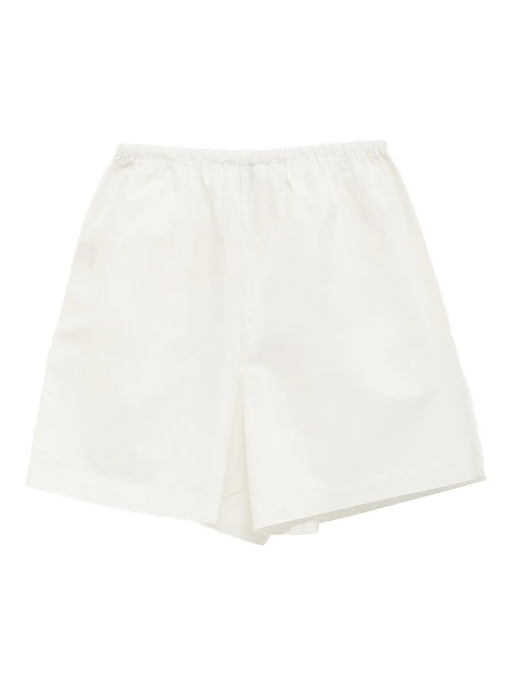 Baserange Kolla Drawstring Cotton Shorts In Gray