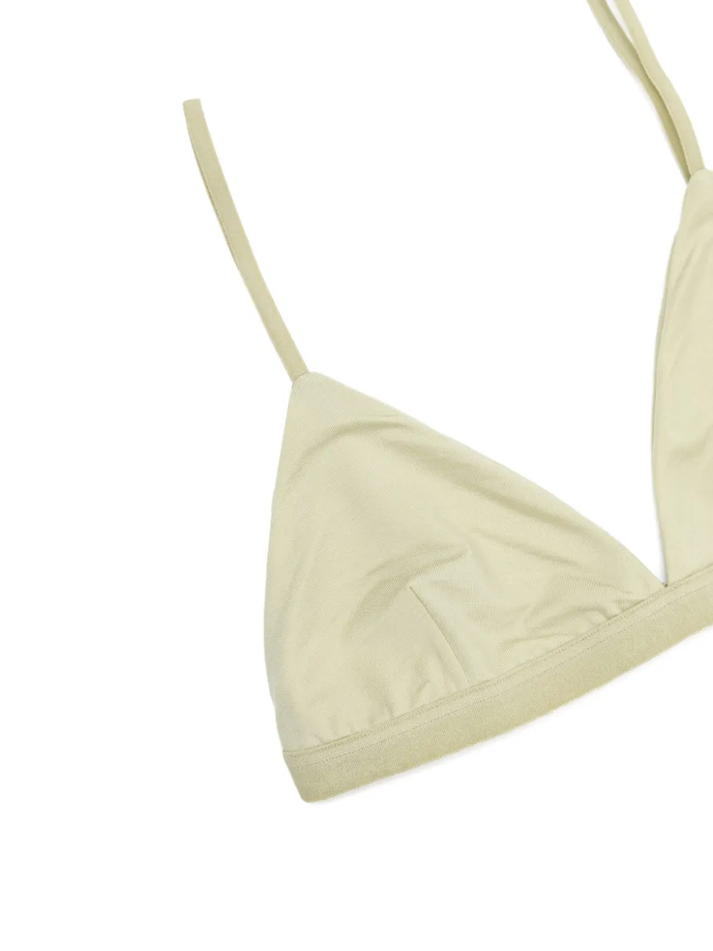 Baserange triangle-cup bra Groen