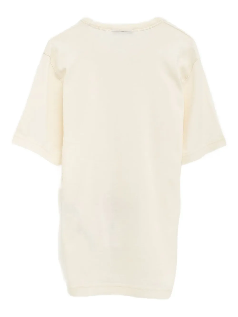 LEMAIRE round-neck short-sleeve top Beige