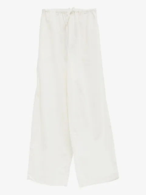 Baserange drawstring straight trousers