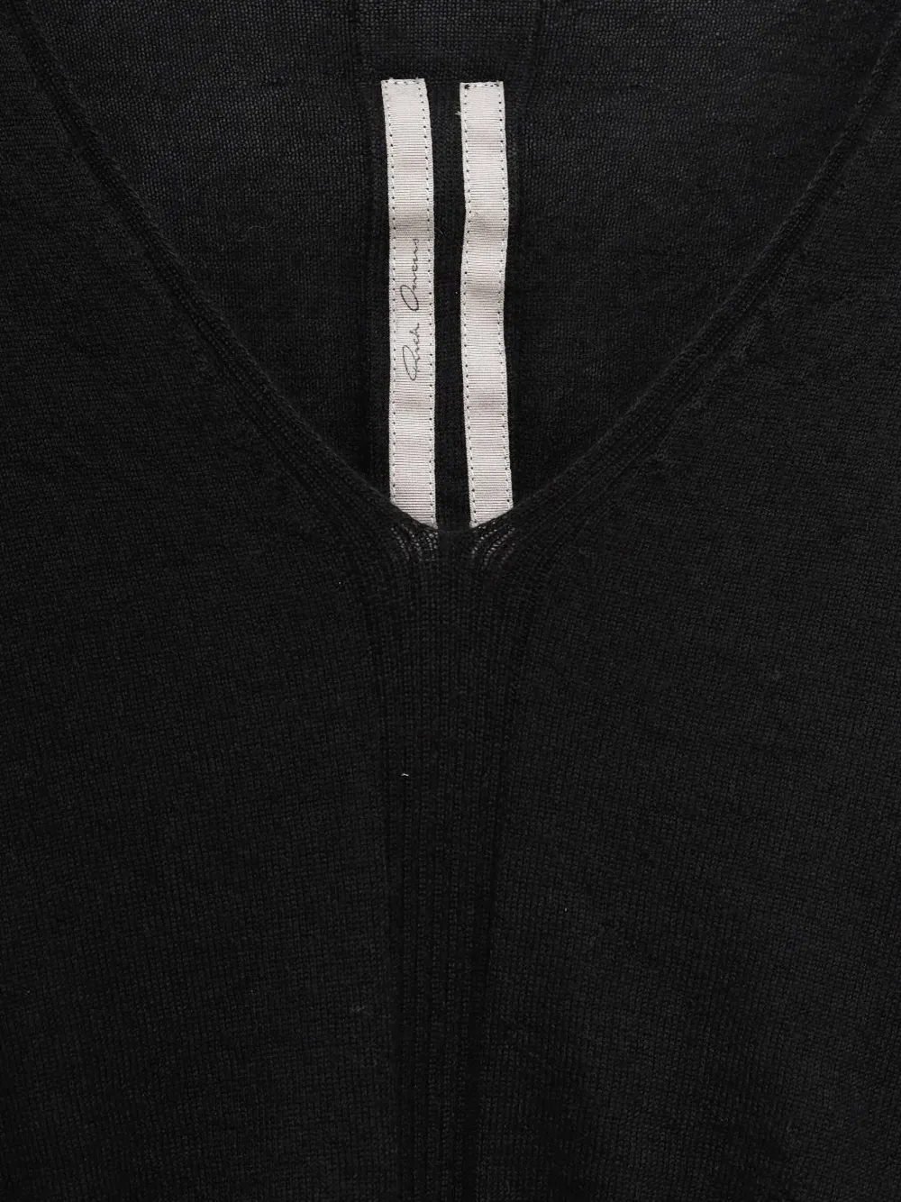 Rick Owens Trui met V-hals Zwart