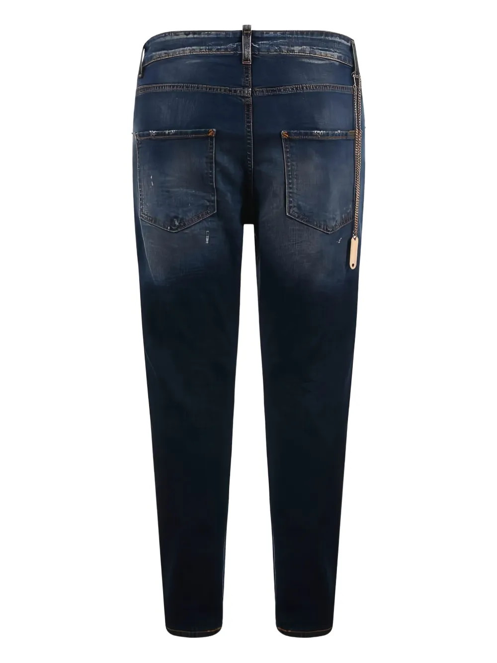 YES LONDON distressed jeans - Blauw