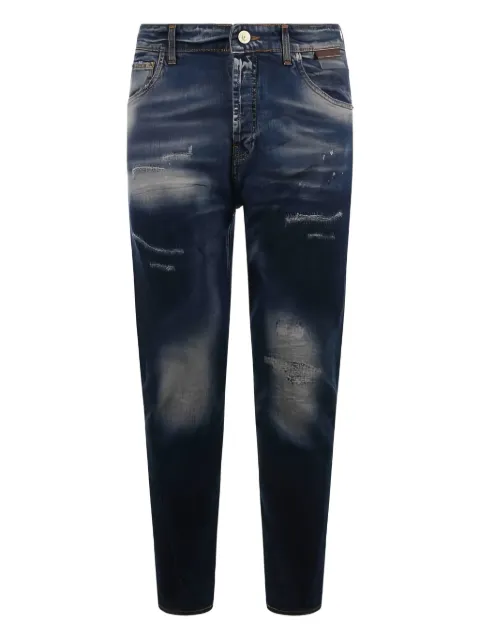 YES LONDON distressed jeans