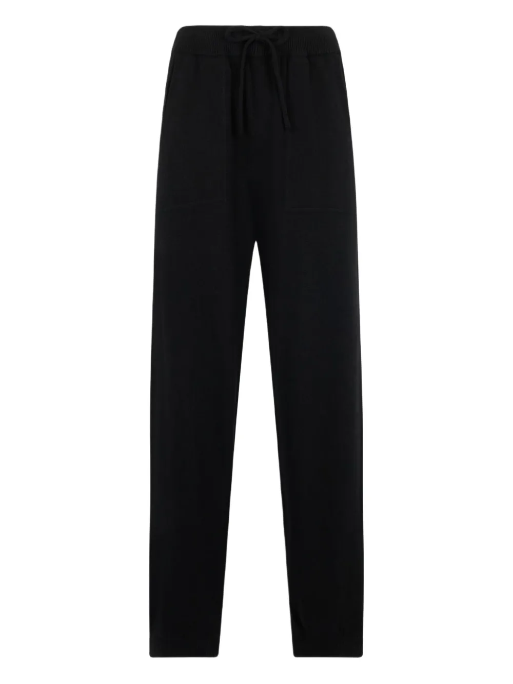 MC2 Saint Barth Broek met trekkoord en zakdetail Zwart