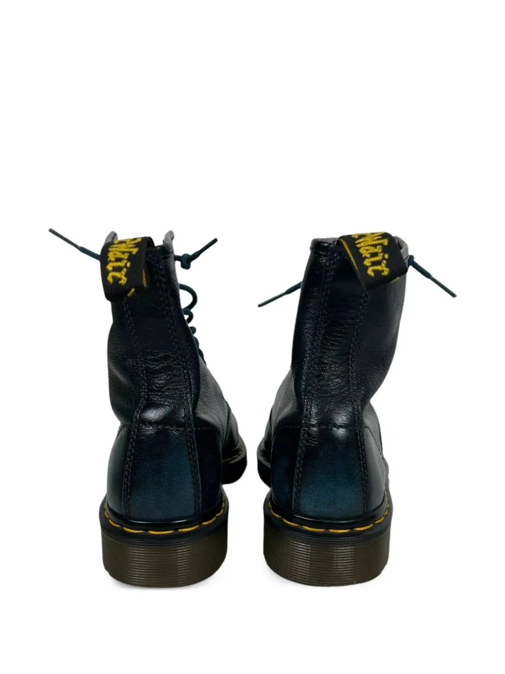 Dr. Martens leather lace-up biker boots | Stivali biker | Image 2
