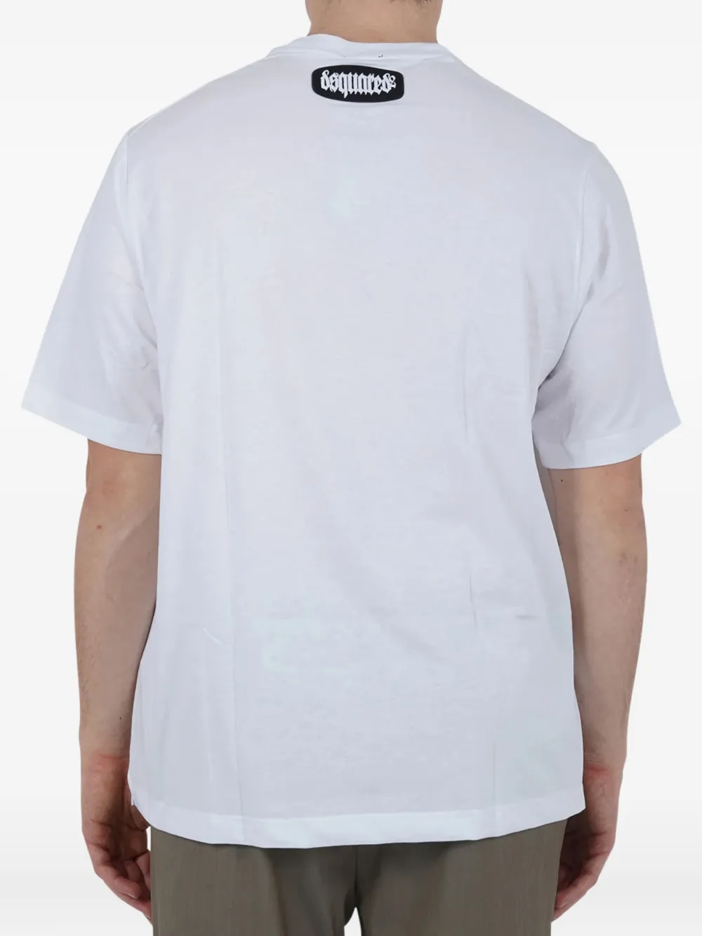 DSQUARED2 logo-detail T-shirt Wit