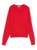 By Malene Birger Montie button-front cardigan - Red