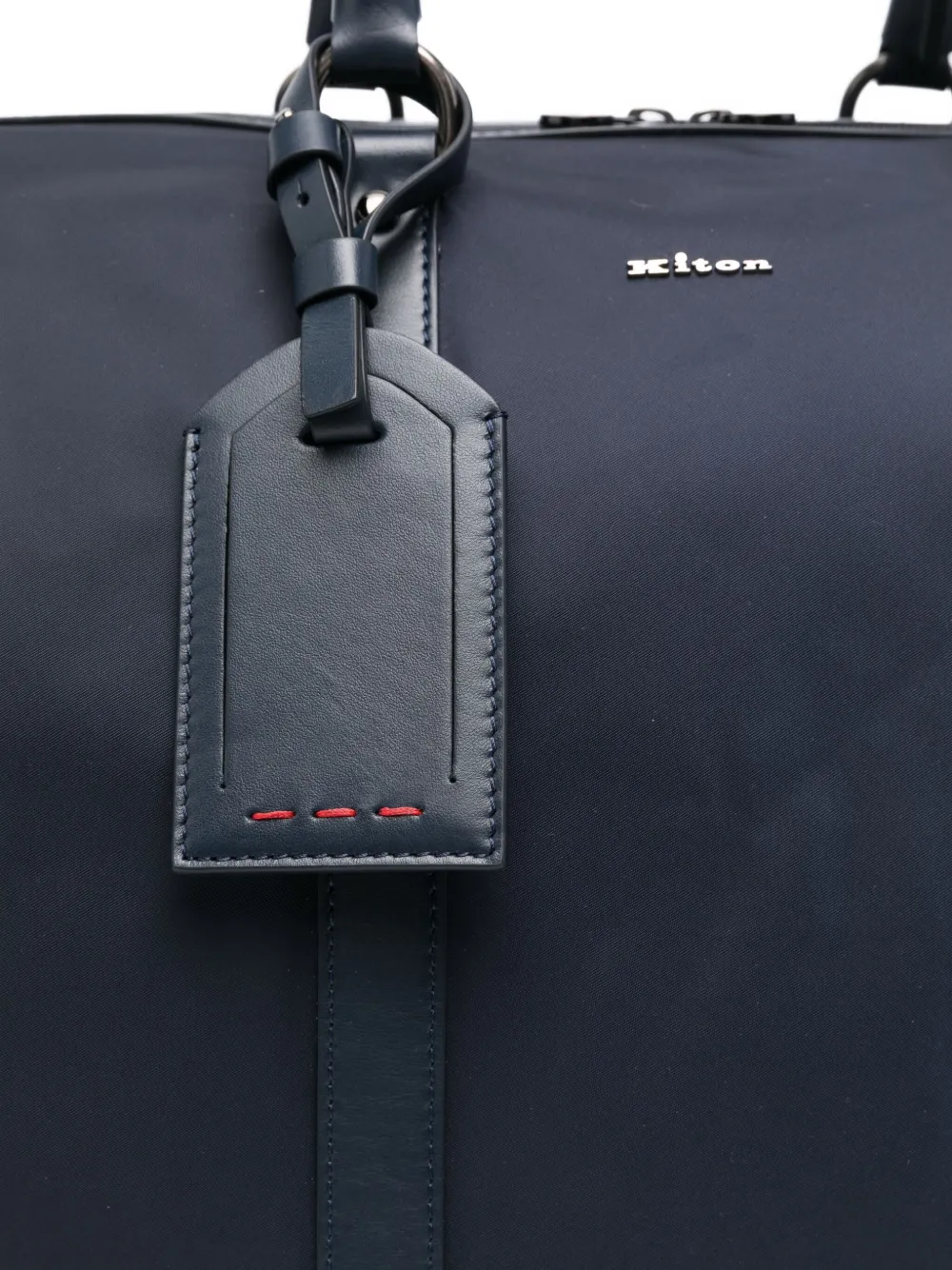 Kiton Reistas met logoplakkaat Blauw