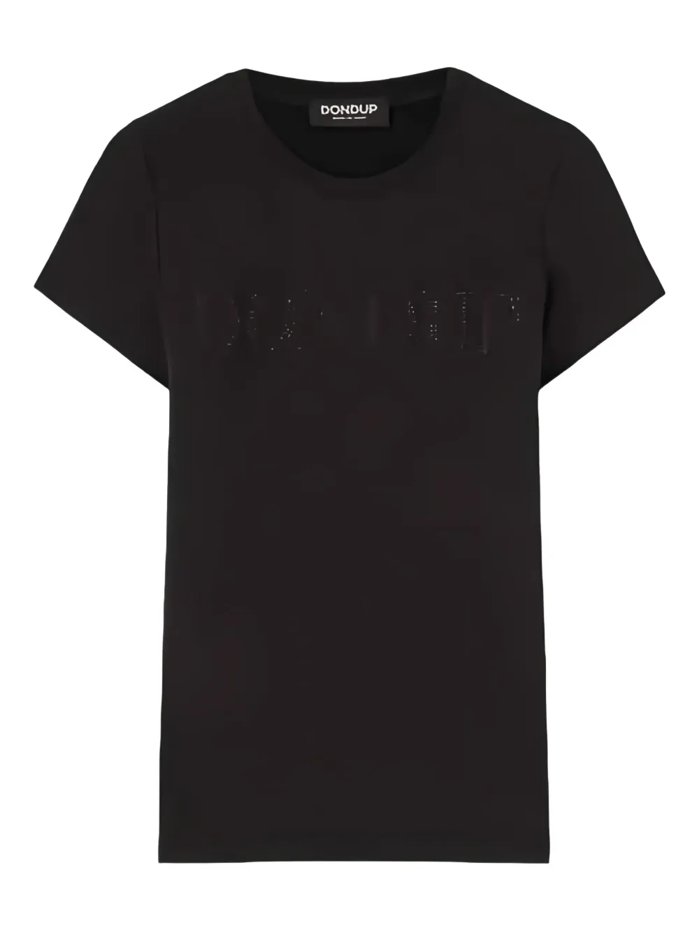 DONDUP crystal-embellished T-shirt Zwart