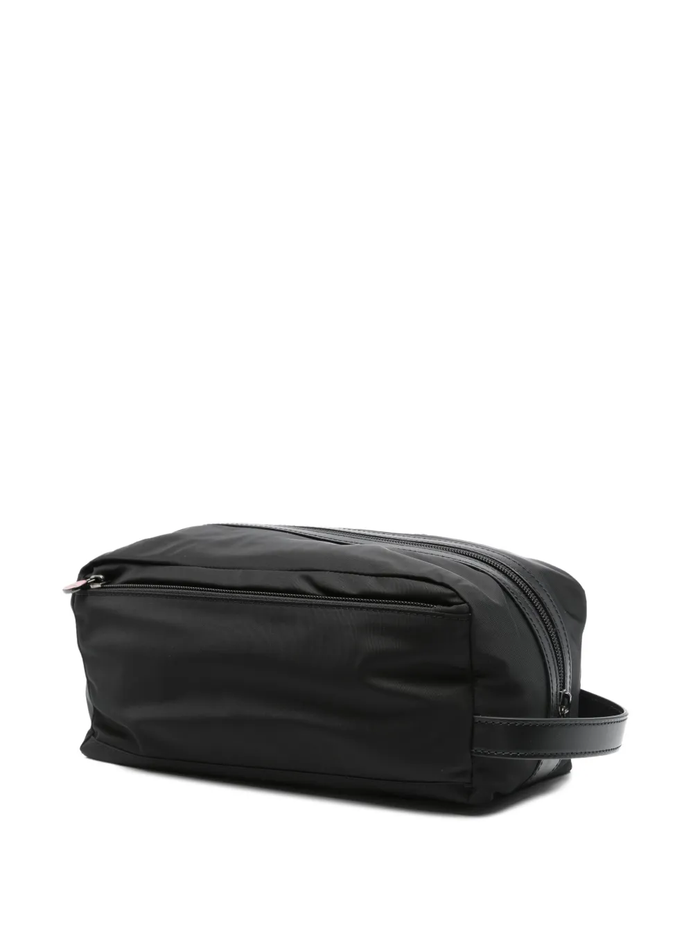 Kiton logo-lettering wash bag | Image 2