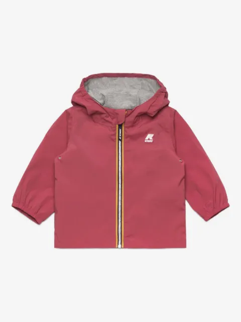 K-Way hooded zip-front jacket