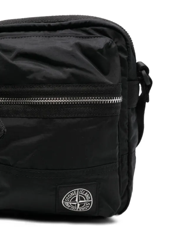 STONE  メッセンジャーバッグ ブラック ストーン Stone Island メッセンジャーバッグ | ブラック | FARFETCH JP