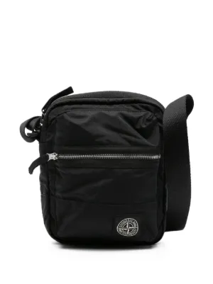 Stone Island メッセンジャーバッグ | ブラック | FARFETCH JP