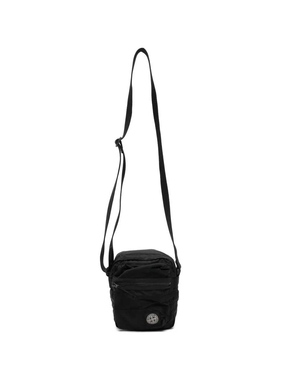 Stone Island Compass-patch messenger bag - Nero