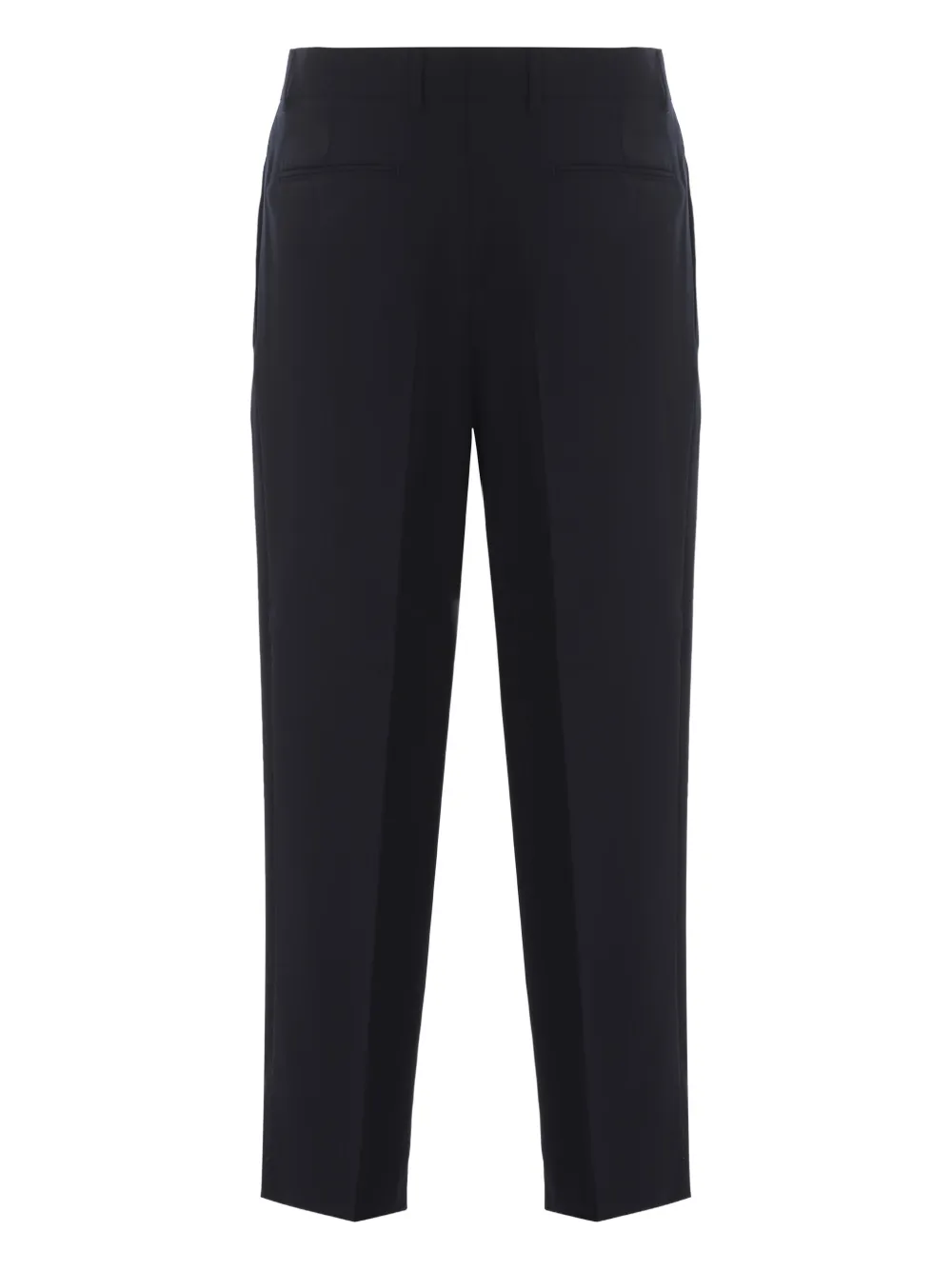 Costumein Broek met geplooide voorkant Blauw