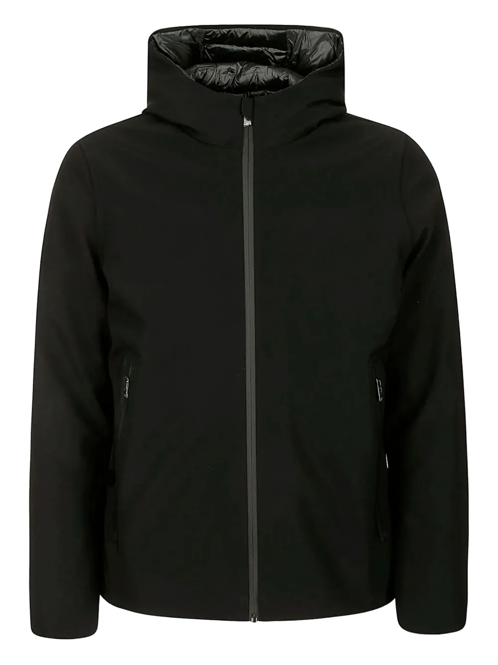 RRD hooded zip-front jacket Zwart