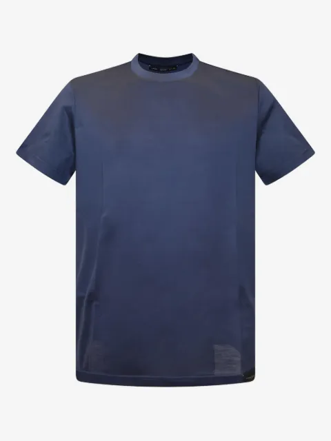 Low Brand playera con cuello redondo