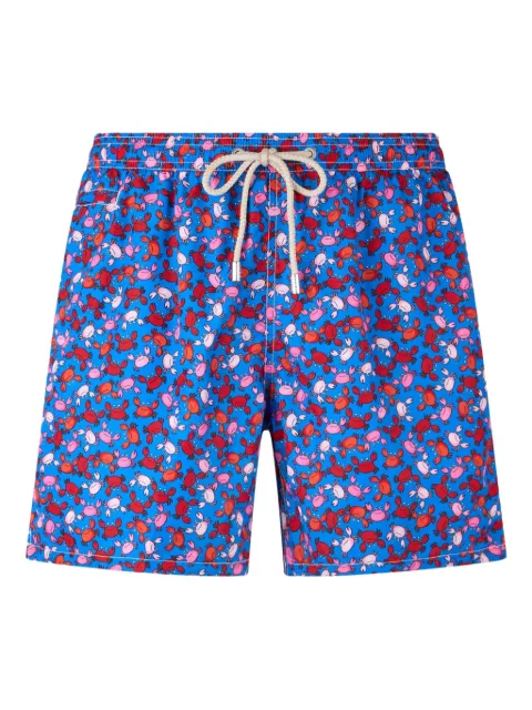 MC2 Saint Barth crab-print drawstring swim shorts
