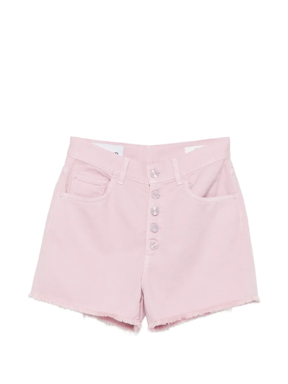DONDUP frayed button-fly shorts - Rosa