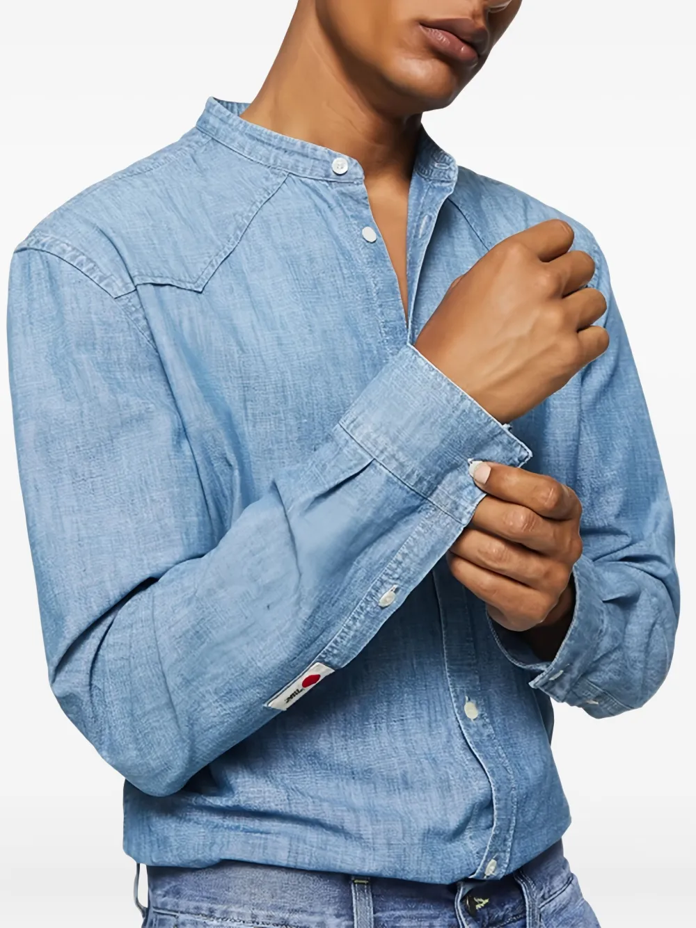DONDUP Denim overhemd Blauw