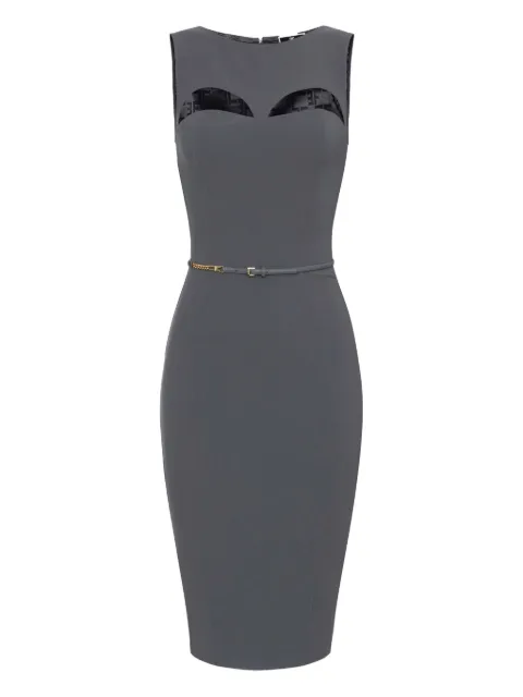 Elisabetta Franchi cutout belted dress