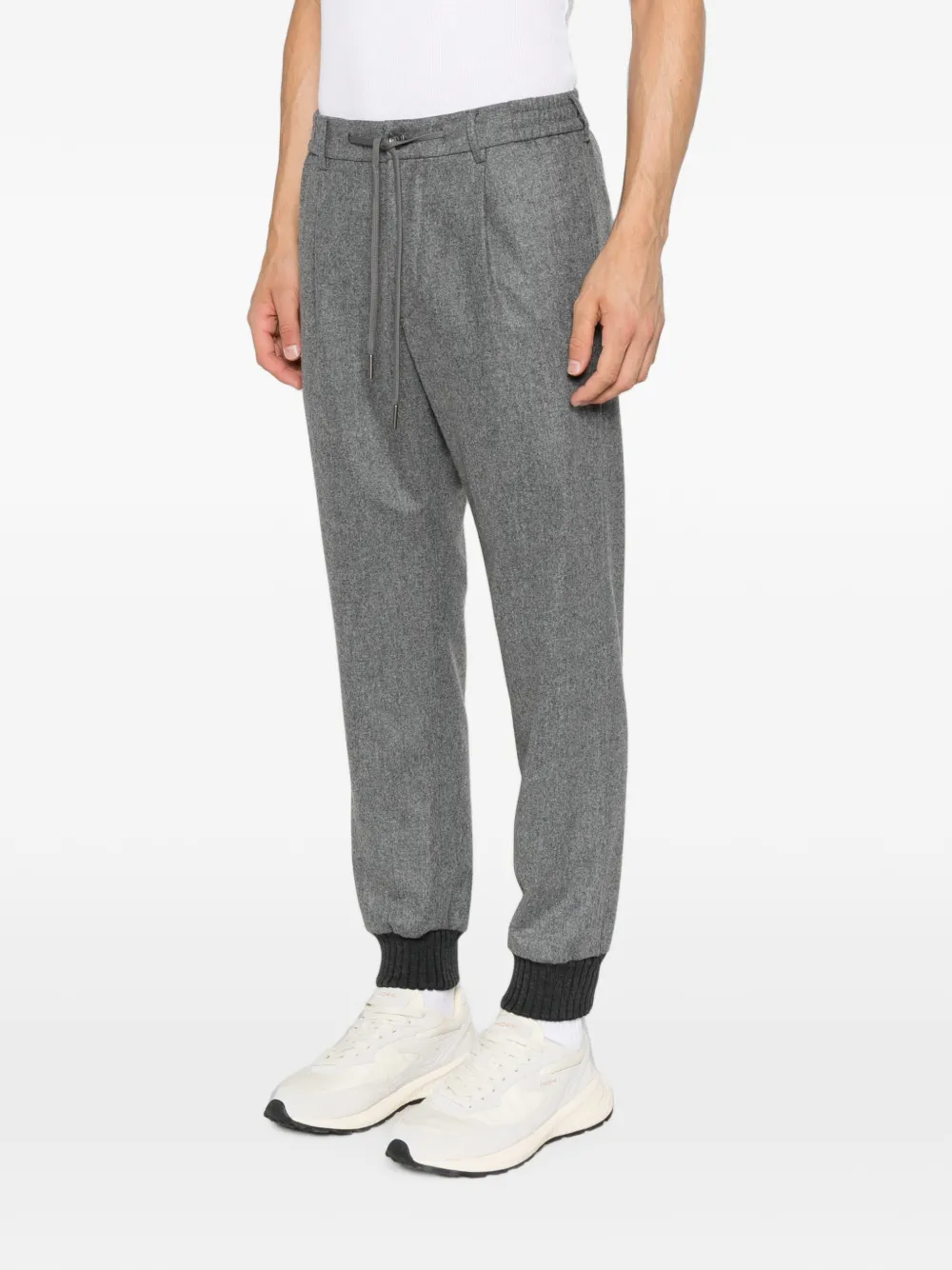 Tagliatore Broek met trekkoordtaille Grijs