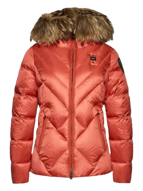 Blauer fur-trimmed down coat