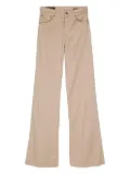 DONDUP logo-patch trousers - Neutrals