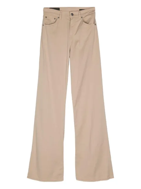 DONDUP logo-patch trousers