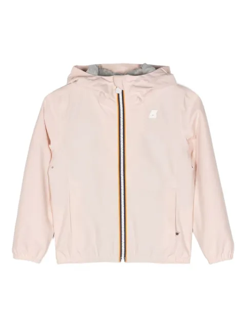 K-Way hooded zip-front jacket