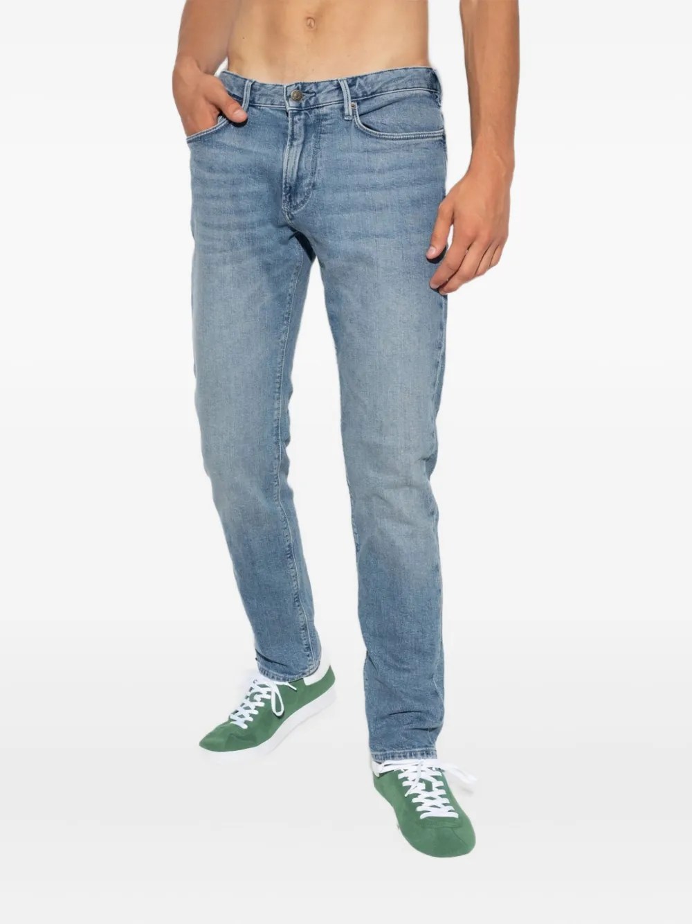 Emporio Armani Jeans met vijf zakken Blauw