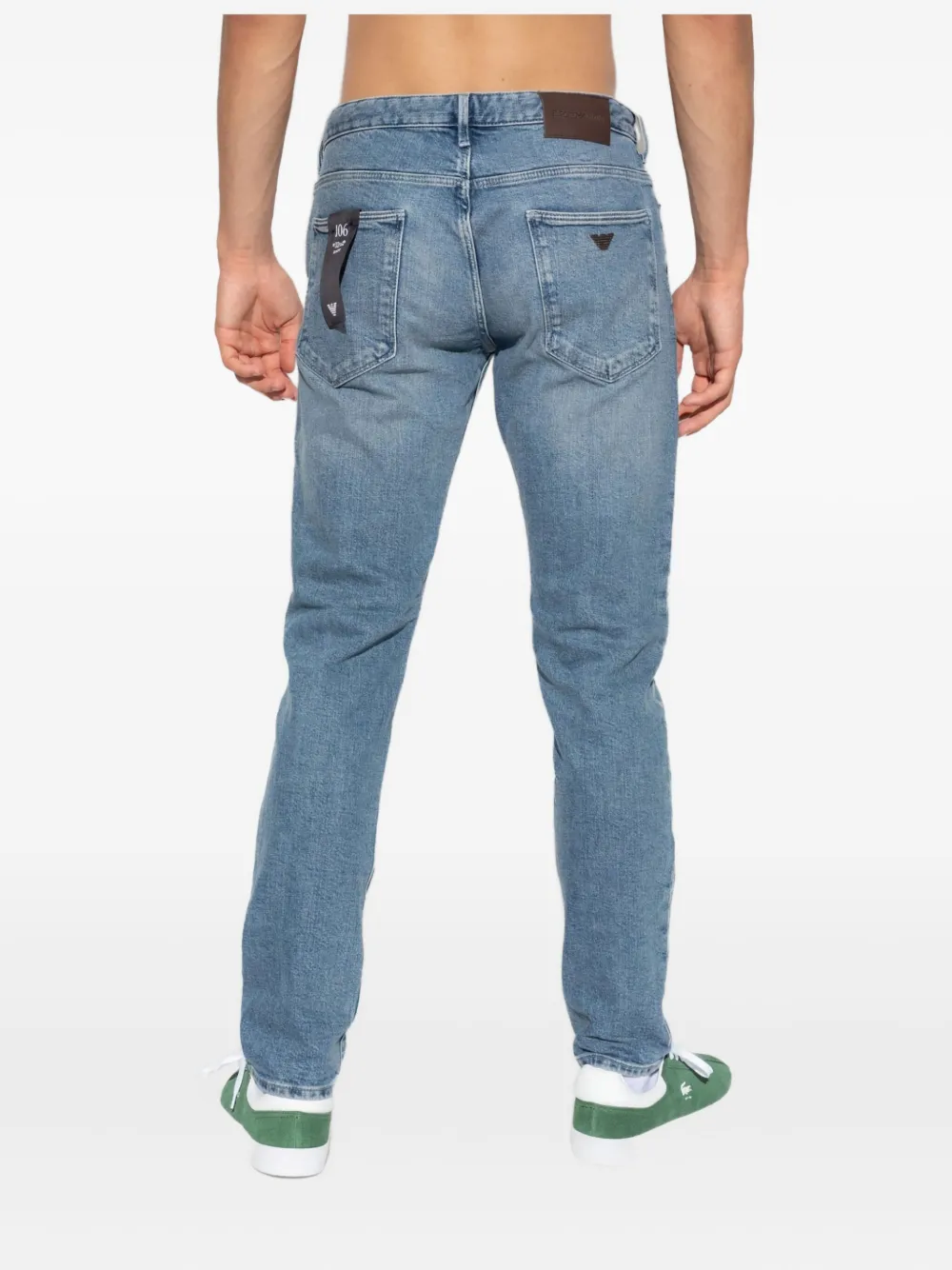 Emporio Armani Jeans met vijf zakken Blauw