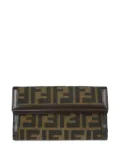 Fendi Pre-Owned 1990-2000s Zucca leather wallet - Brown