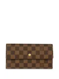 Louis Vuitton Pre-Owned 2005 Damier Check wallet - Brown