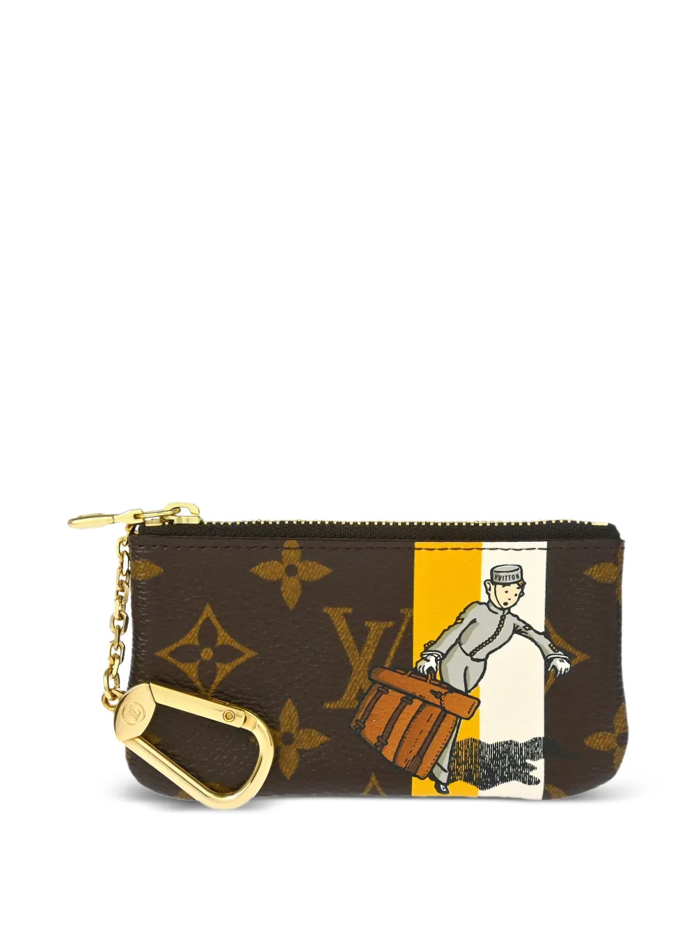 Louis Vuitton Pre-Owned 2006 モノグラム ポシェット ケース - ブラウン Louis Vuitton Pre-Owned 2006 モノグラム ポシェット ケース - ブラウン