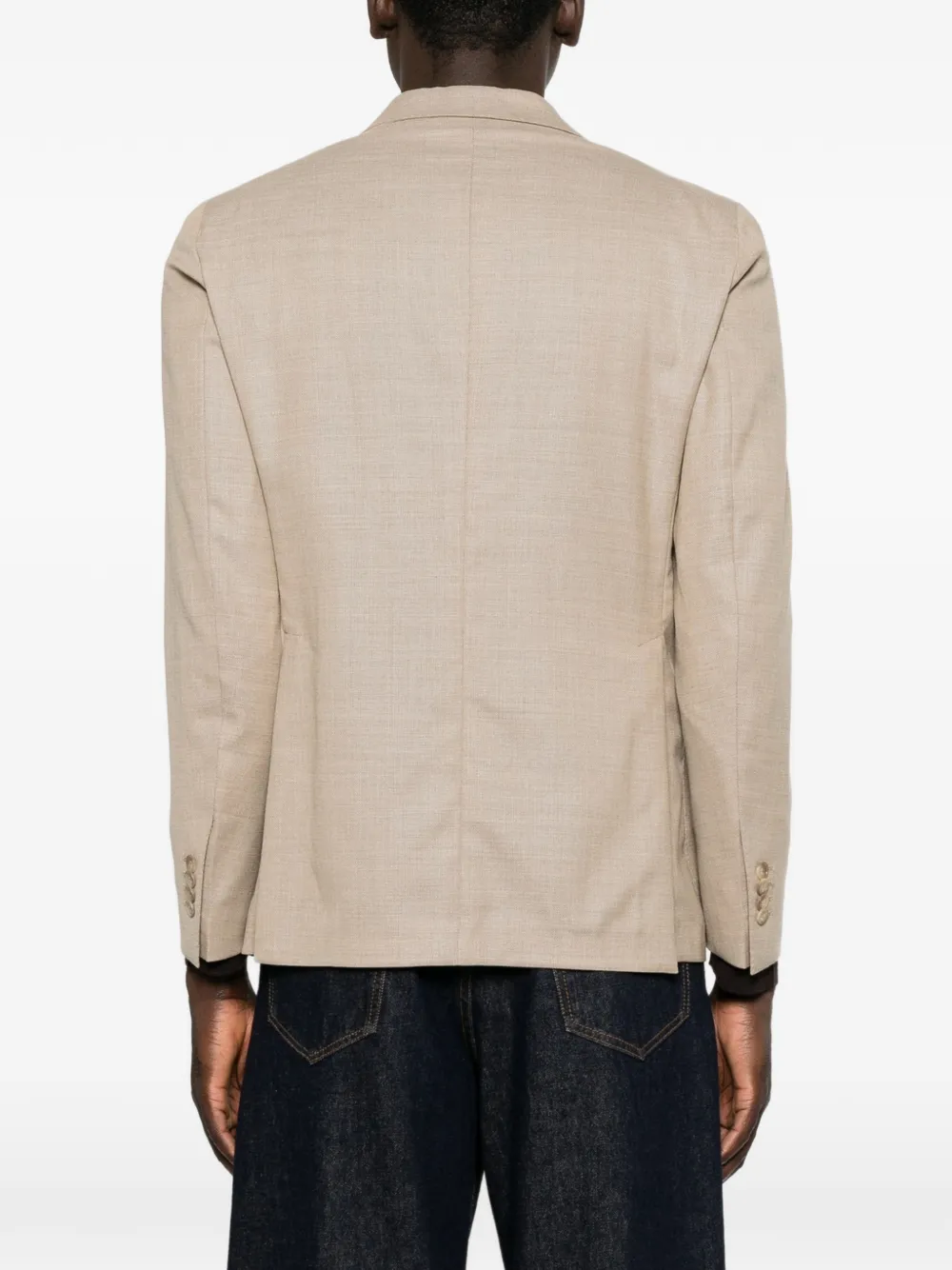 Tagliatore Blazer met dubbele rij knopen Beige