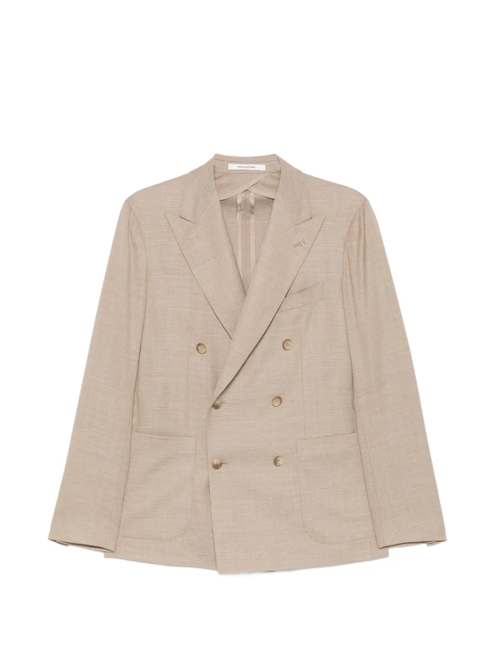 Tagliatore double-breasted blazer - Nude