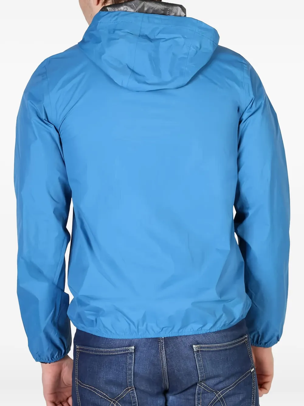 K-Way Jack met capuchon Blauw