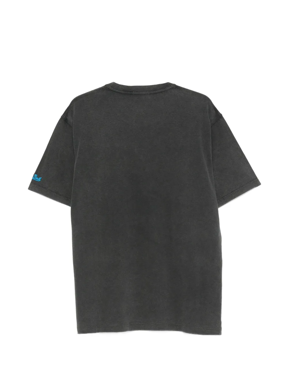 MC2 Saint Barth T-shirt met geborduurd logo Grijs