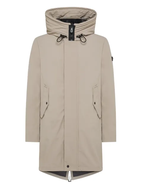 Peuterey hooded drawstring parka coat