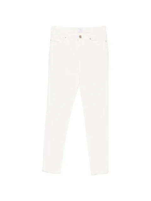 Eleventy belt-loop five-pocket jeans