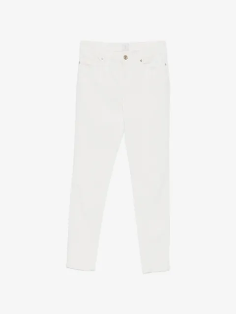 Eleventy belt-loop five-pocket jeans