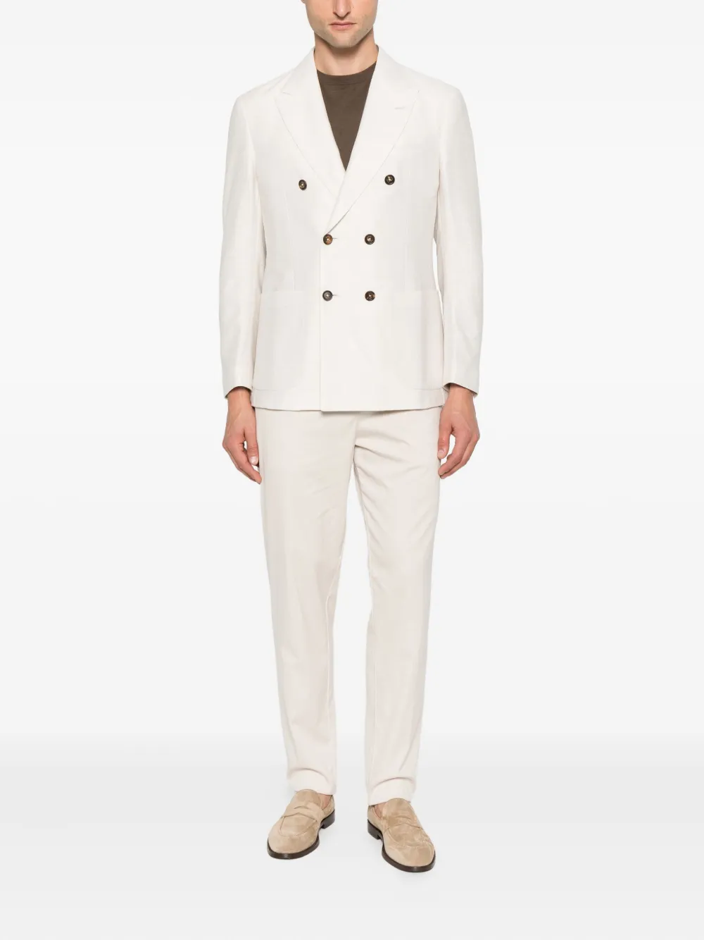 Eleventy Katoenen broek Beige