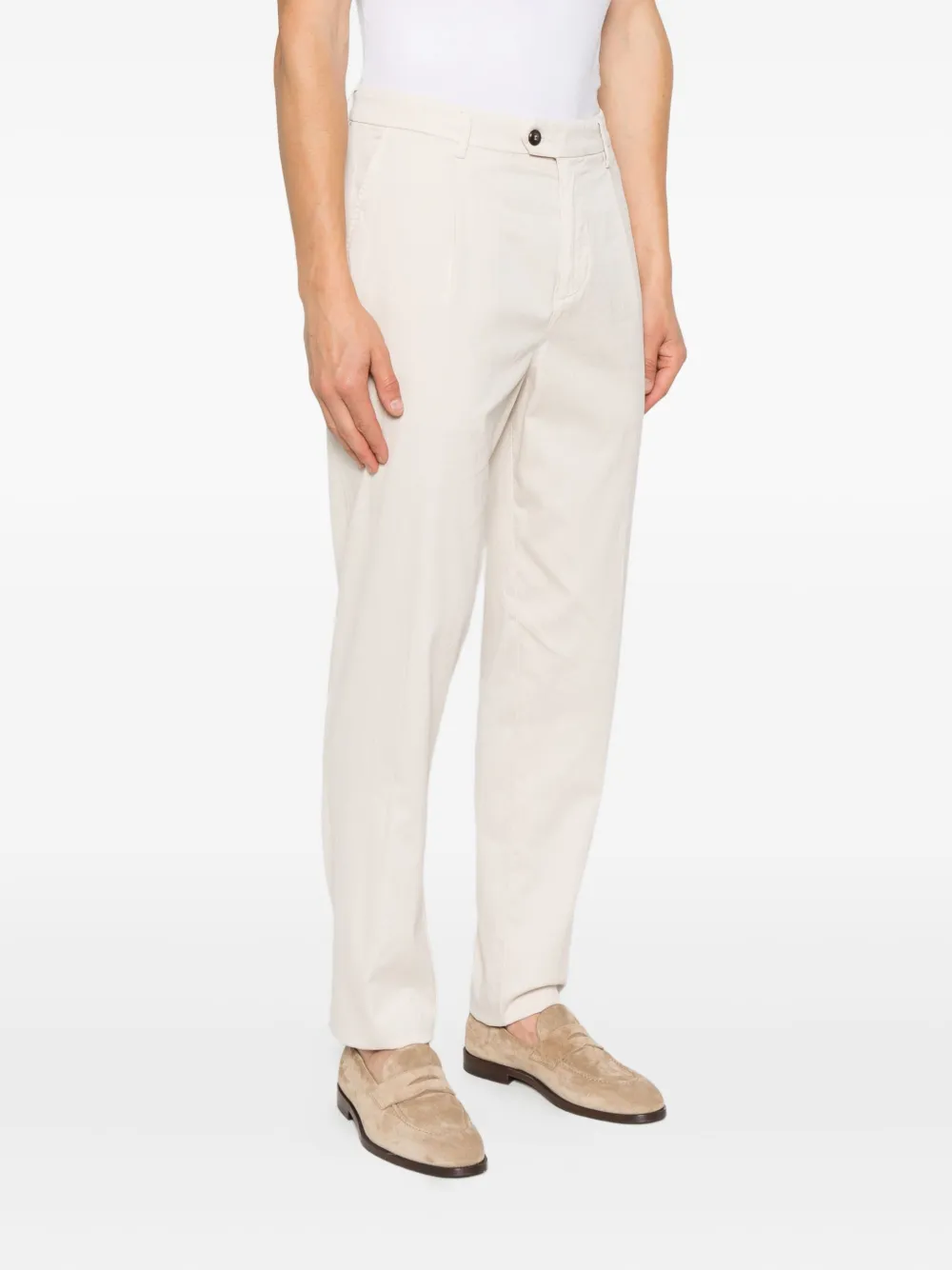 Eleventy Katoenen broek Beige