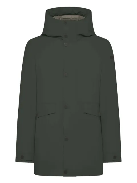RRD hooded buttoned coat