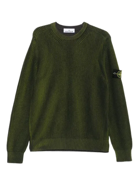 Stone Island ribbed crew-neck sweater