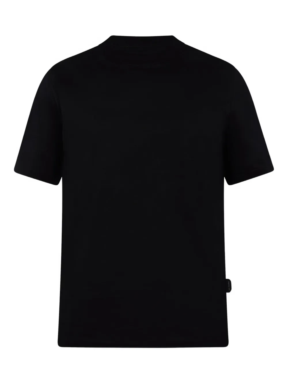 YES LONDON crew-neck short-sleeve T-shirt | Black | Image 1