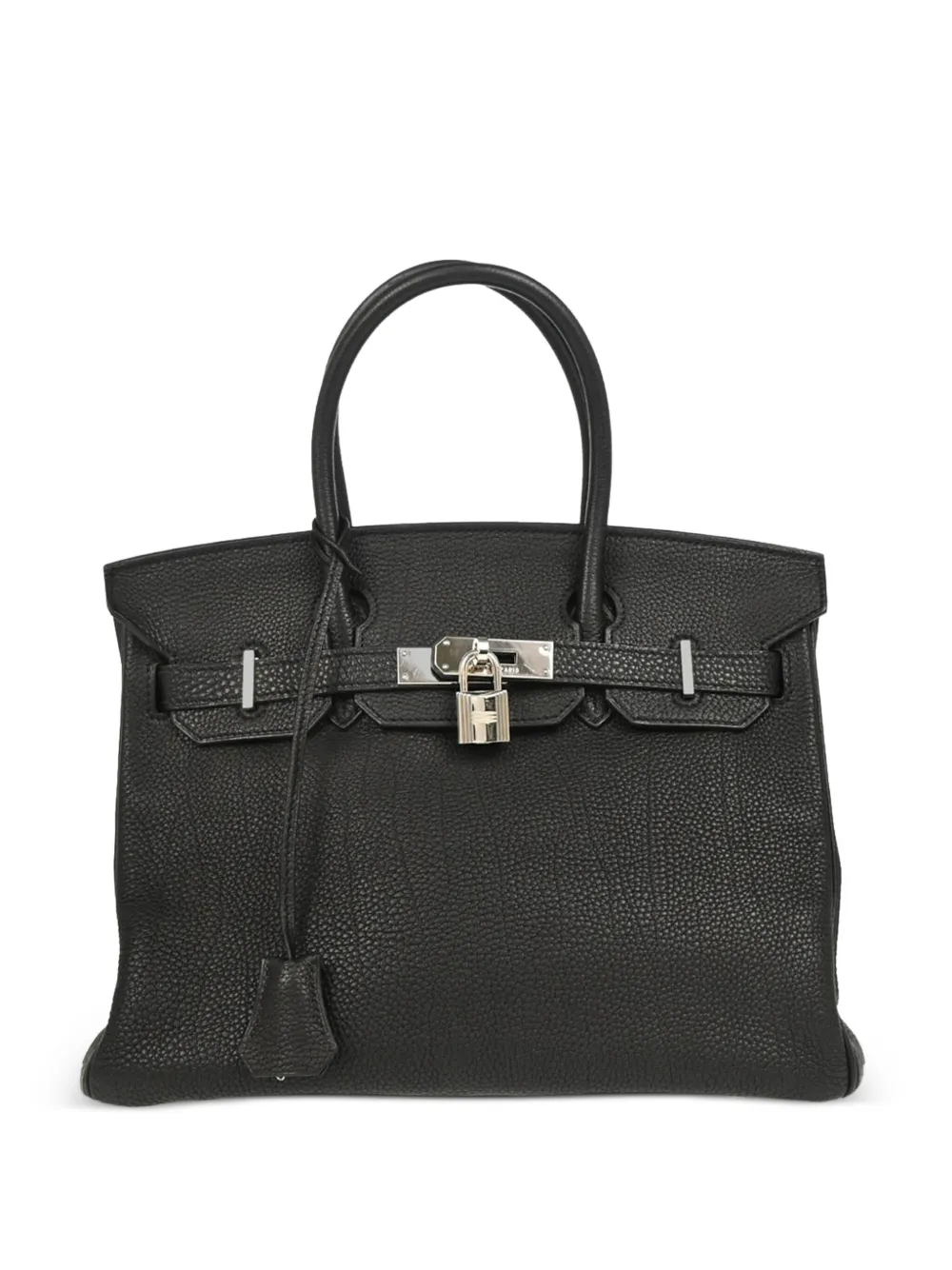 Hermès Pre-Owned 2008 バーキン 30 ハンドバッグ - ブラック Hermès Pre-Owned 2008 バーキン 30 ハンドバッグ - ブラック
