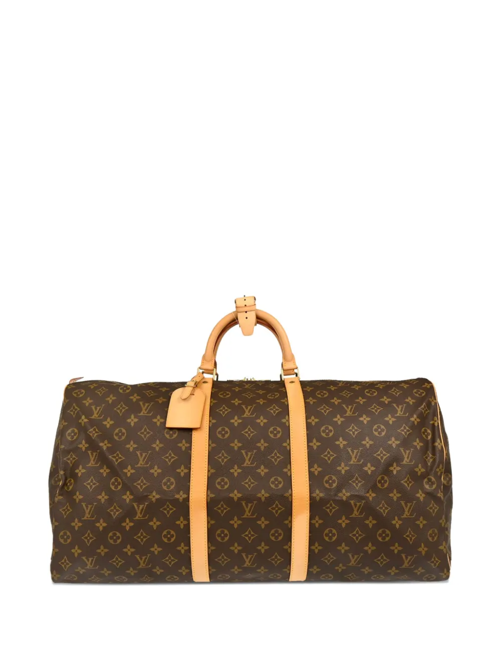 Louis Vuitton Pre-Owned 1996 キーポル 60 ダッフルバッグ - ブラウン Louis Vuitton Pre-Owned 1996 キーポル 60 ダッフルバッグ - ブラウン